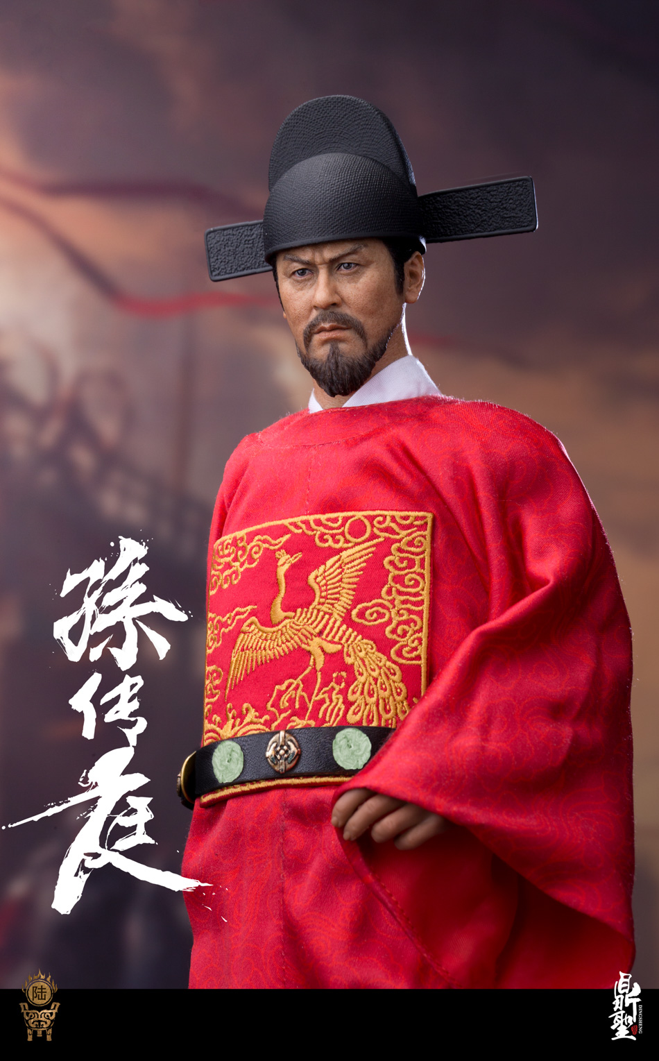 Male - NEW PRODUCT: Ding Sheng Mo: 1/6 Ming Dynasty famous - Sun Chuanting [pure copper armor] standard version DS005 & Collector's Edition & Drum 17013711