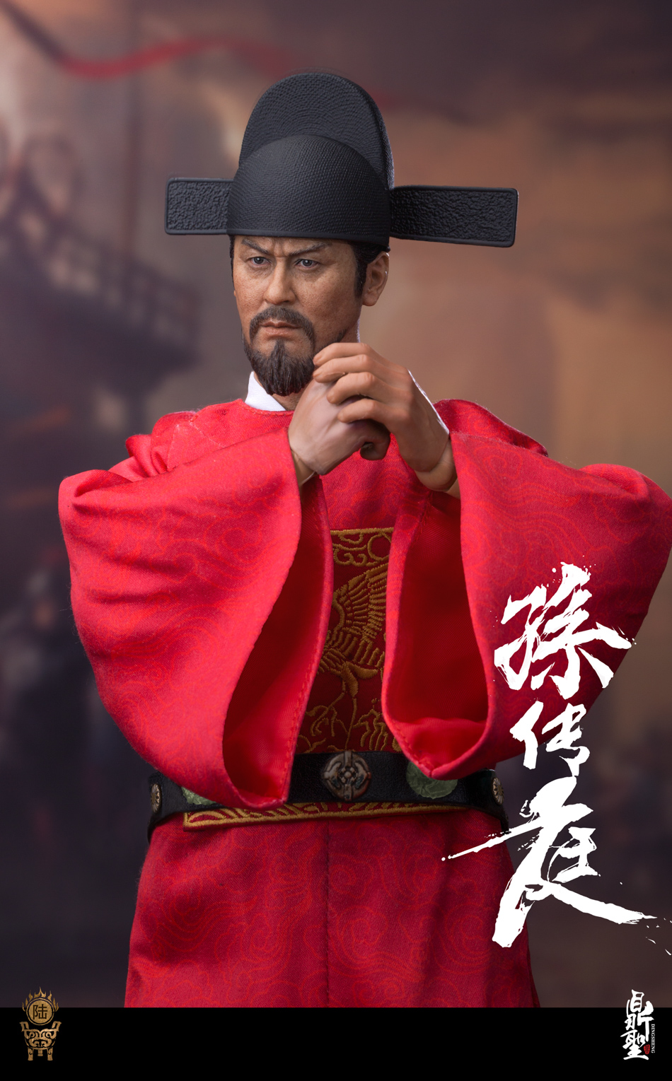 Military - NEW PRODUCT: Ding Sheng Mo: 1/6 Ming Dynasty famous - Sun Chuanting [pure copper armor] standard version DS005 & Collector's Edition & Drum 17014010