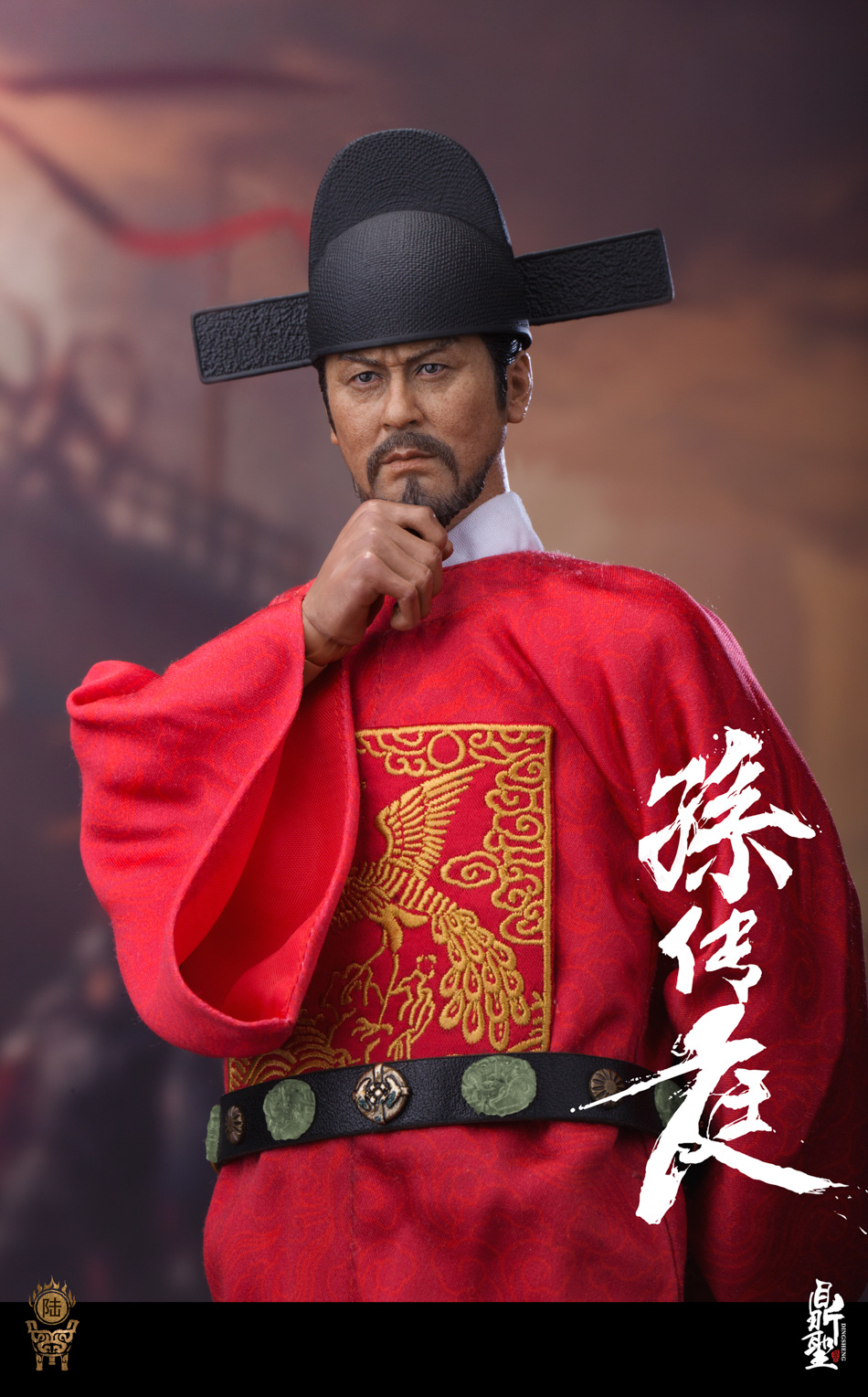 historical - NEW PRODUCT: Ding Sheng Mo: 1/6 Ming Dynasty famous - Sun Chuanting [pure copper armor] standard version DS005 & Collector's Edition & Drum 17014210