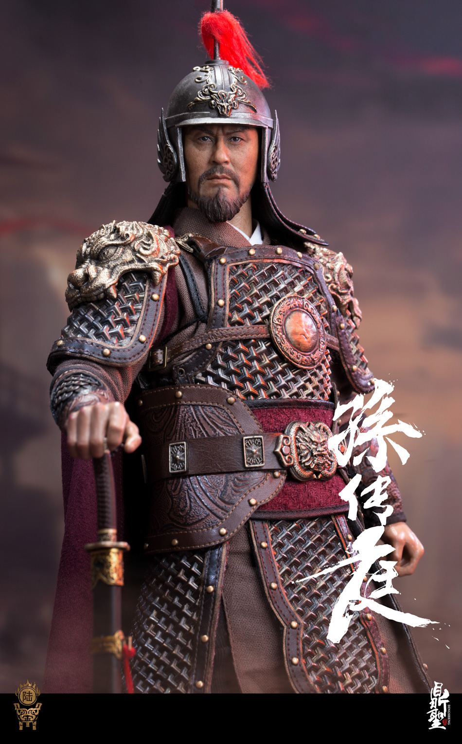 Male - NEW PRODUCT: Ding Sheng Mo: 1/6 Ming Dynasty famous - Sun Chuanting [pure copper armor] standard version DS005 & Collector's Edition & Drum 17015010