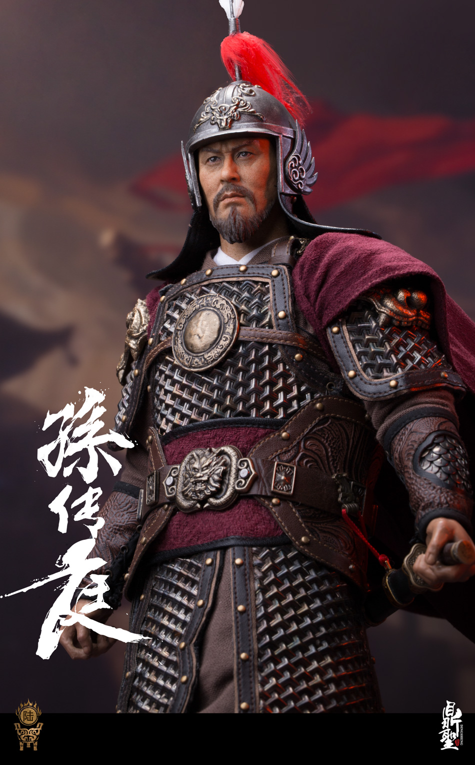 DingShengMo - NEW PRODUCT: Ding Sheng Mo: 1/6 Ming Dynasty famous - Sun Chuanting [pure copper armor] standard version DS005 & Collector's Edition & Drum 17015210