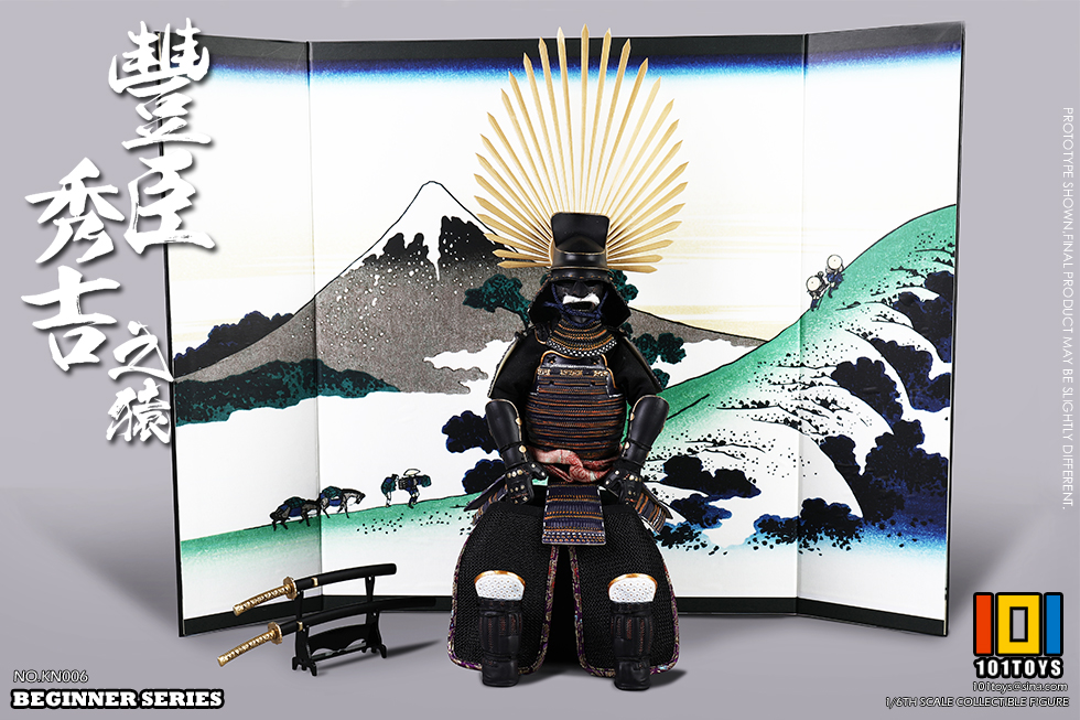 NEW PRODUCT: 101TOYS: 1/6 Starting Series 丰 - Toyotomi Hideyoshi Standard & Deluxe Edition & Foot (Special Edition) 17040511