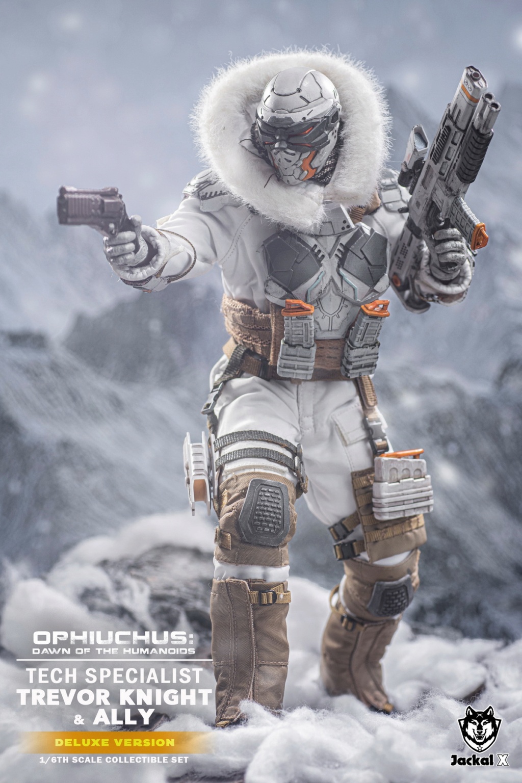 Ally - NEW PRODUCT: JackalX: JX014 1/6 Scale Tech Specialist Trevor Knight & Ally action figures 17065711