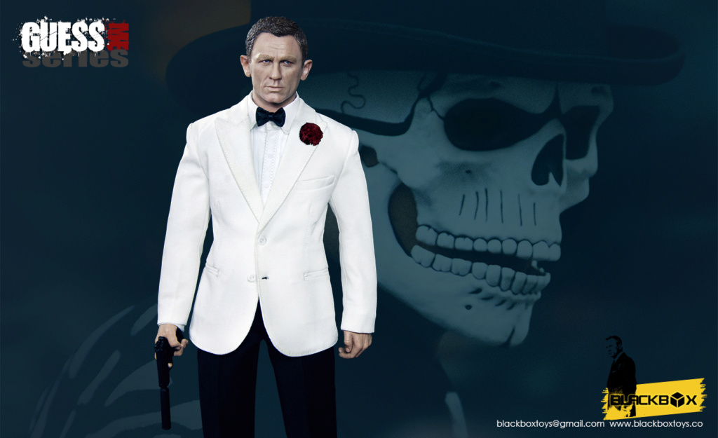 NEW PRODUCT: BLACKBOX: 1/6 Guess Me Series: Ghost Party - Agent James / 007 SPECTRE Motivator 17074910