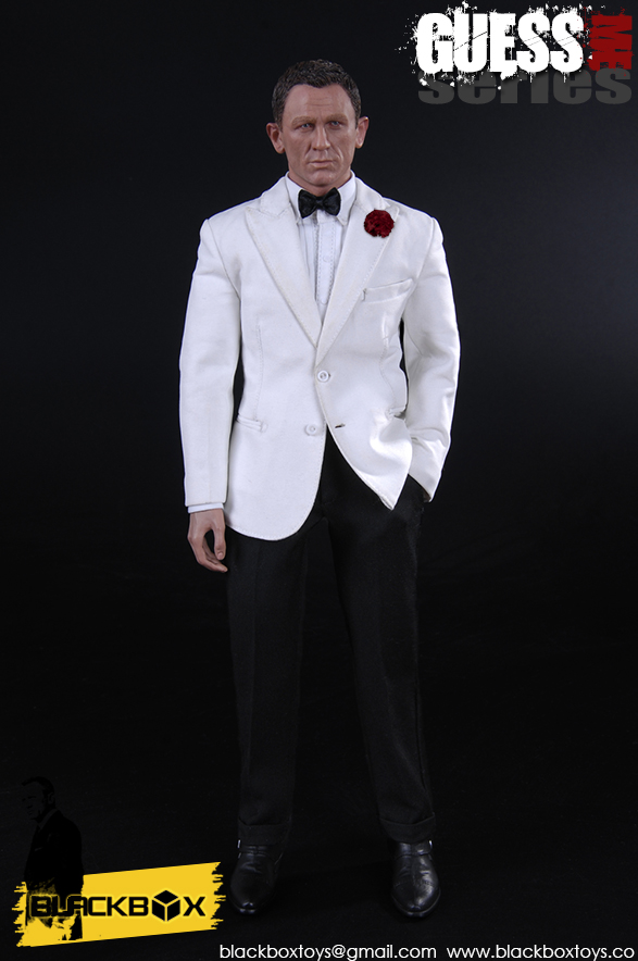 NEW PRODUCT: BLACKBOX: 1/6 Guess Me Series: Ghost Party - Agent James / 007 SPECTRE Motivator 17080410