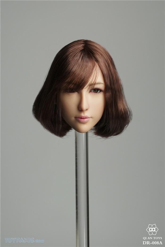 NEW PRODUCT: DREAMER Asian Female Head Sculpt (DR-007A, B, C) & (DR-008A, B, C) (2 styles each, 3 hair styles each) 171