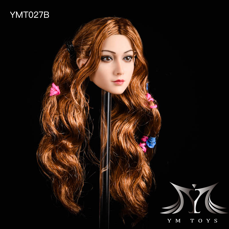 female - NEW PRODUCT: YMTOYS: 1/6 head carving jasmine hair female head carving - a total of four hair style YMT027 17163811