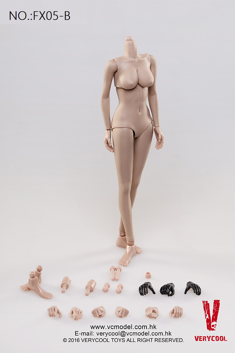 NEW PRODUCT: [head carving / body] VERYCOOL notice: 1/6 FX05 joint rubber female body COMING SOON 17190710