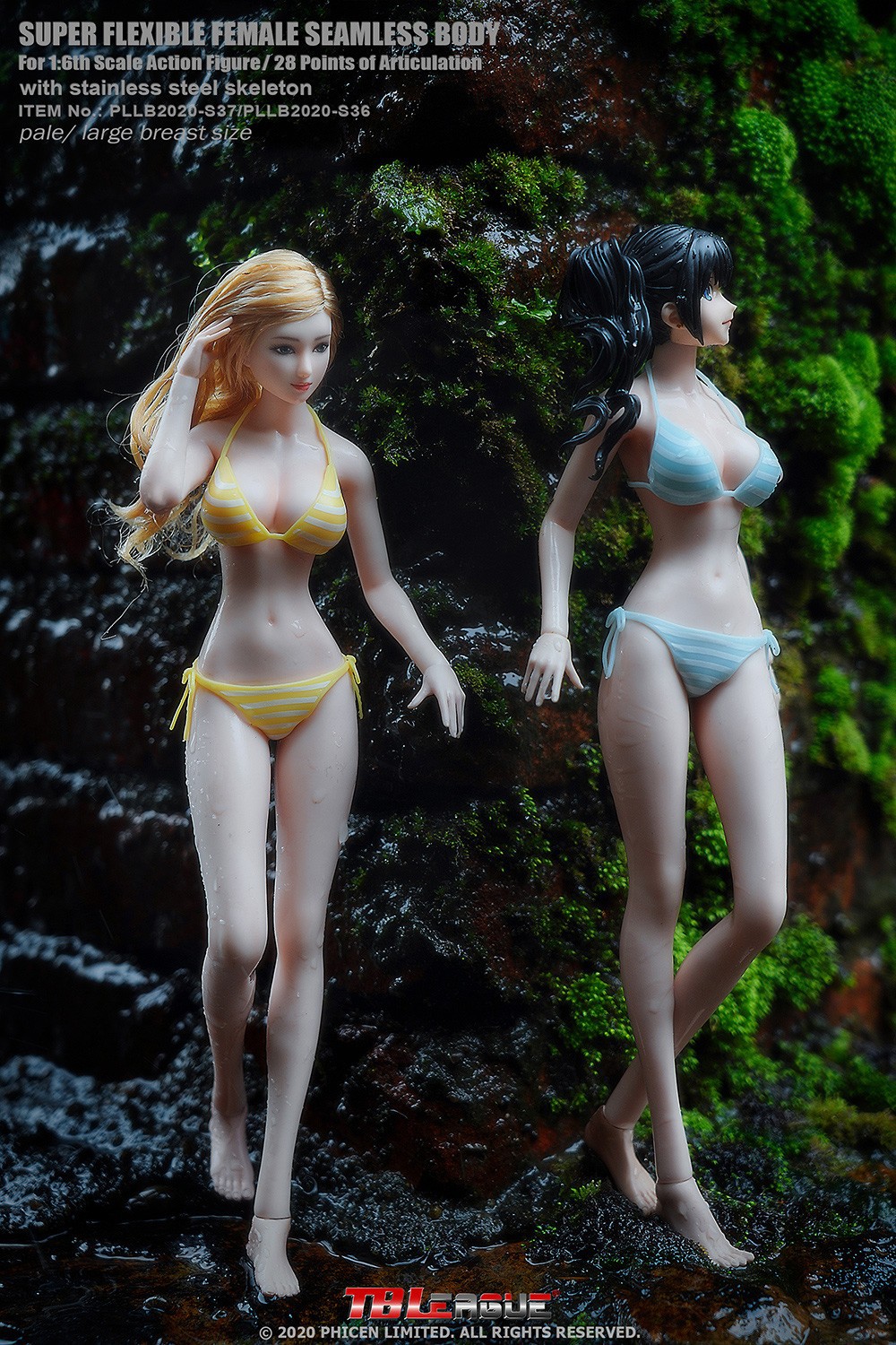 accessory - NEW PRODUCT: TBLeague: 1/6 girl anime S36 / S37 "small waist fine" body 17195510