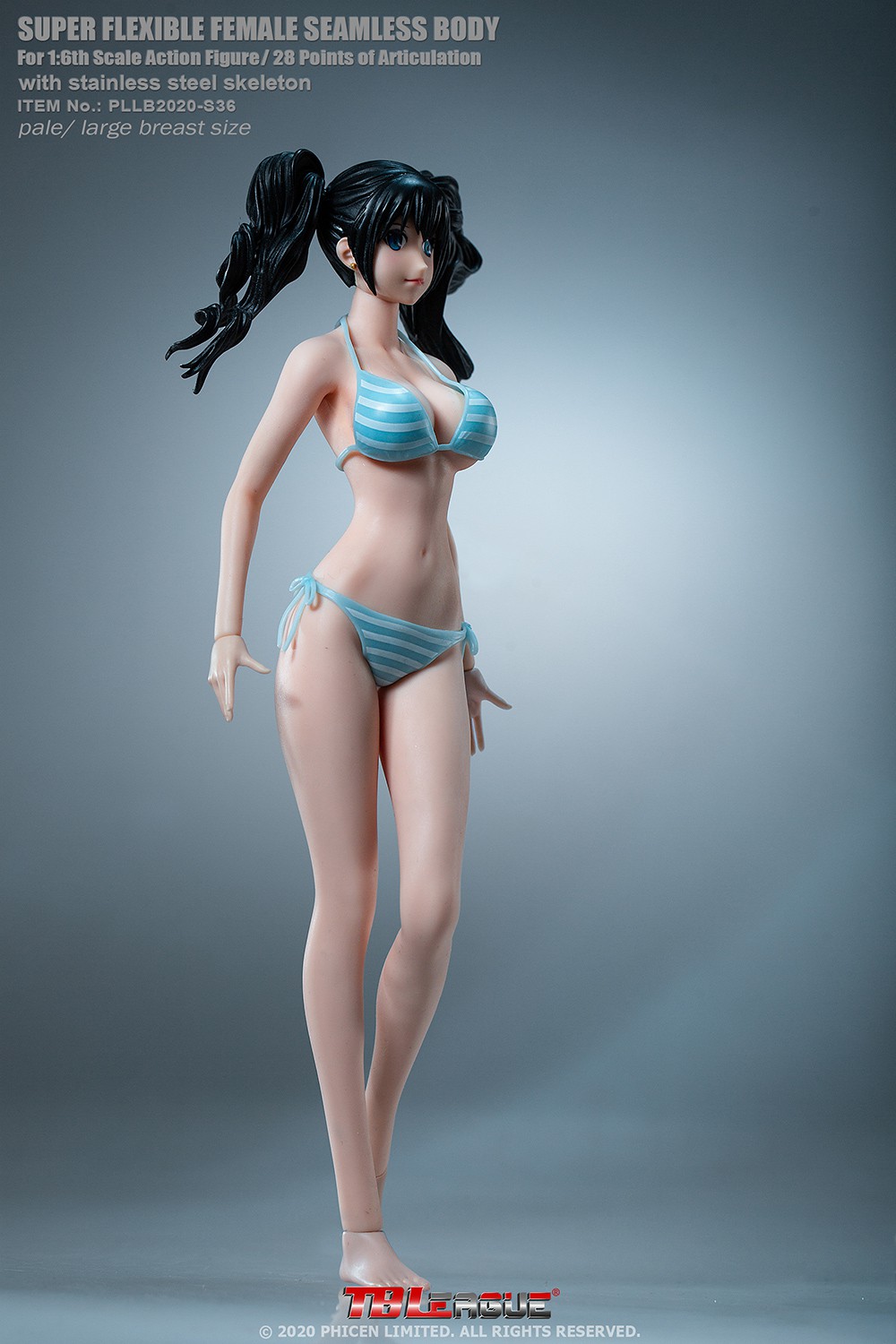 NEW PRODUCT: TBLeague: 1/6 girl anime S36 / S37 "small waist fine" body 17211510