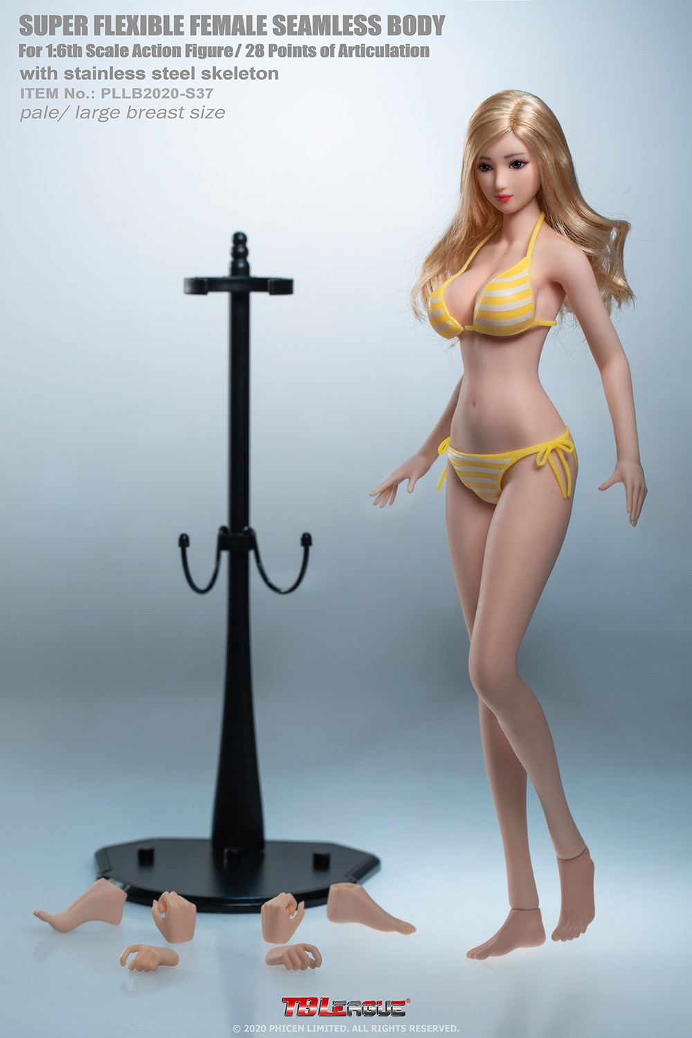 smallwaist - NEW PRODUCT: TBLeague: 1/6 girl anime S36 / S37 "small waist fine" body 17232110