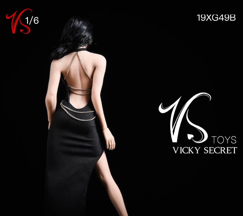 Clothes - NEW PRODUCT: VSTOYS: 1/6 Dinner Dress & Trendy Shirt Tights Set & Caribbean Short Skirt Set 17234410
