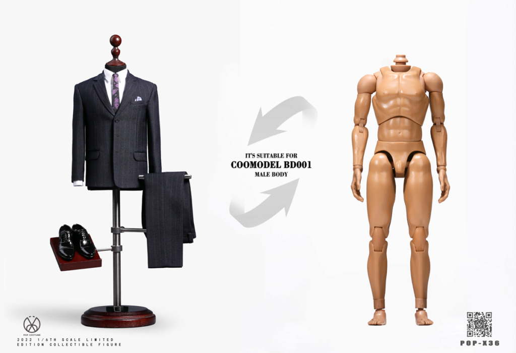 PopCostume - NEW PRODUCT: Pop Costume: 1/6 2022 Fall New Men's Haute Couture Suit Set Box [8 Styles Optional] & Display Stand 17234412