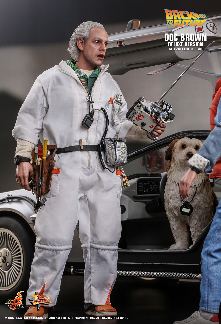 BackToTheFuture - NEW PRODUCT: HOT TOYS: BACK TO THE FUTURE DOC BROWN 1/6TH SCALE COLLECTIBLE FIGURE (STANDARD & DELUXE) 17245