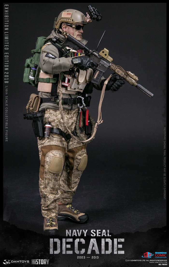 DAMToys - NEW PRODUCT: Dam Toys 1/6th scale A Decade of Navy Seal 2003-2013 12-inch Military Action Figure 1726