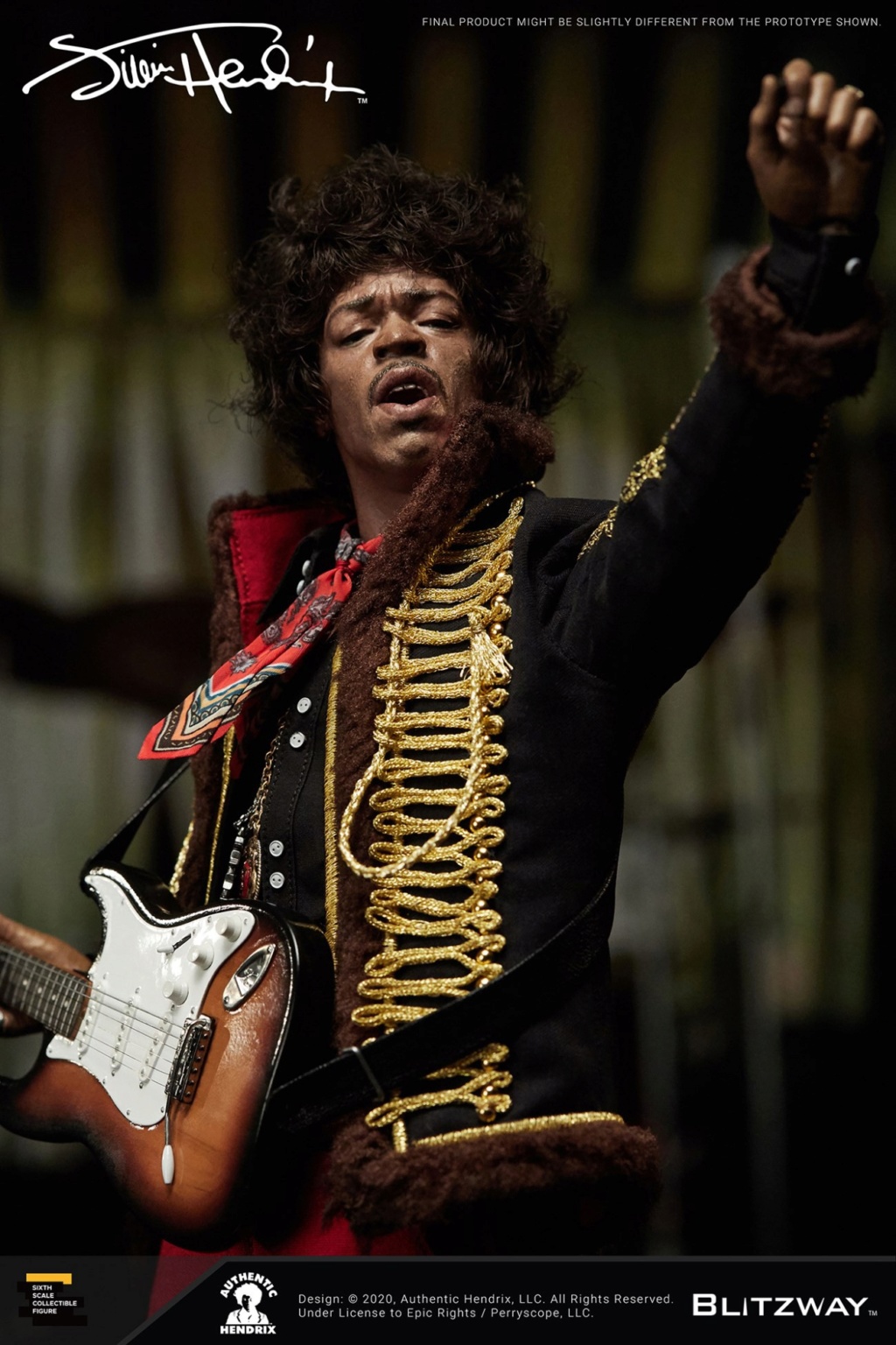 Guitar - NEW PRODUCT: BLITZWAY: 1/6 "The God of Guitar"-Jimi Hendrix Jimmy Hendrix#BW-UMS 11201 17264310