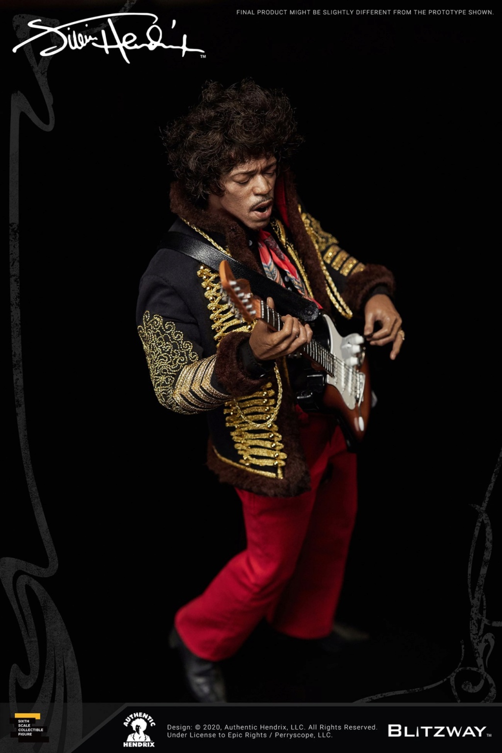 Guitar - NEW PRODUCT: BLITZWAY: 1/6 "The God of Guitar"-Jimi Hendrix Jimmy Hendrix#BW-UMS 11201 17275410