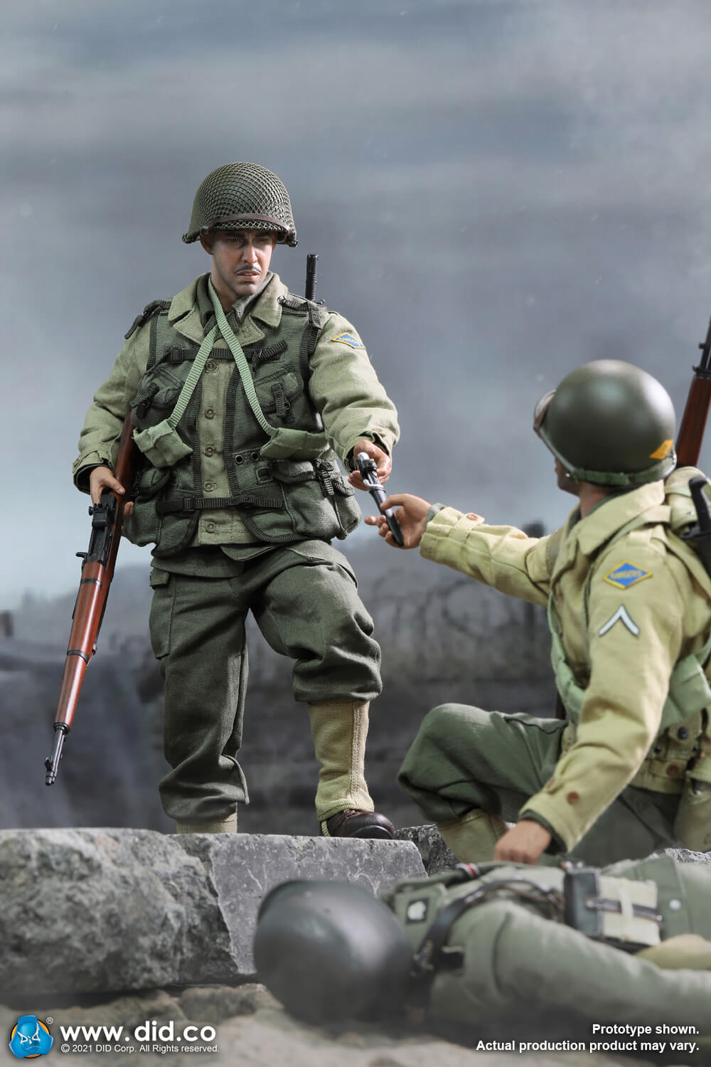NEW PRODUCT: DiD: A80155  WWII US 2nd Ranger Battalion Series 6 – Private Mellish 17276
