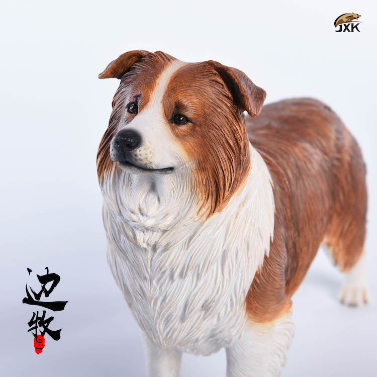 NEW PRODUCT: JXK New: 1/6 “Meng Meng哒 Healing System” Border Collie & Akita Dog (Jxk006/7) 1732
