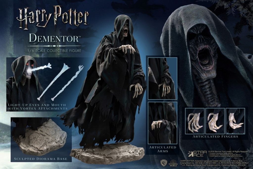 StarAce - NEW PRODUCT: STAR ACE Toys: 1/6 "Harry Potter and the Goblet of Fire" - Dementor (Standard & Deluxe Edition) #SA0066 & 普版#SA0067 17350910