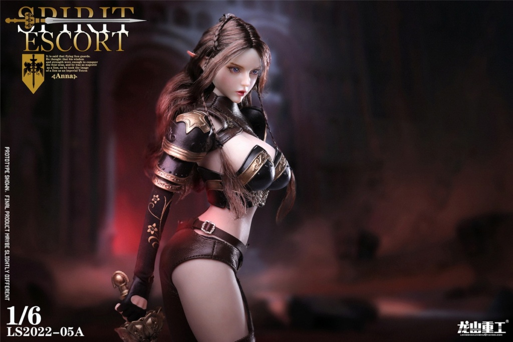 stylized - NEW PRODUCT: Longshan Heavy Industry: 1/6 Elf Guard Series First Shot - Anna & Tina Action Figure #SL2022-05 17400011