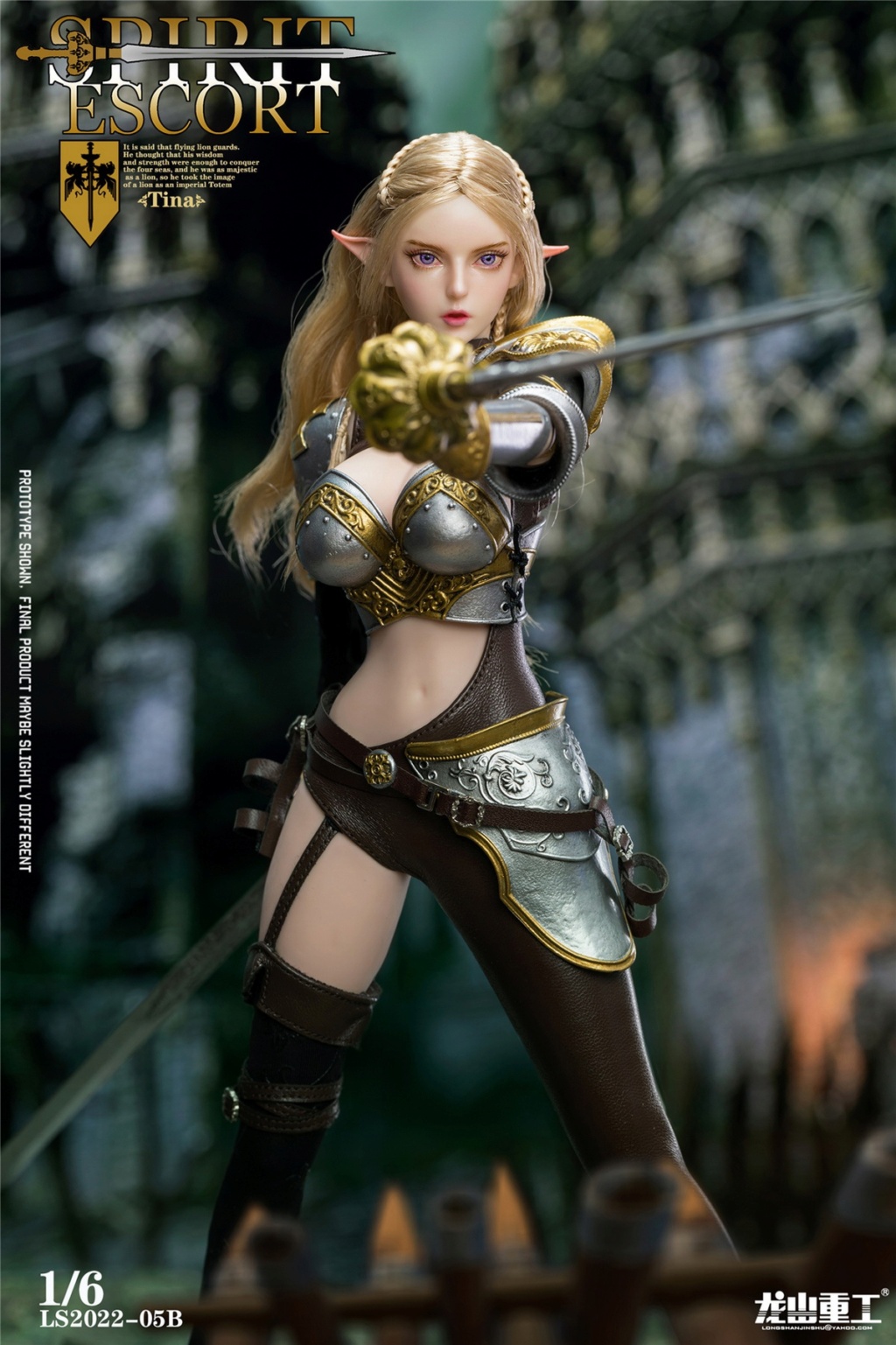 fantasy - NEW PRODUCT: Longshan Heavy Industry: 1/6 Elf Guard Series First Shot - Anna & Tina Action Figure #SL2022-05 17400212