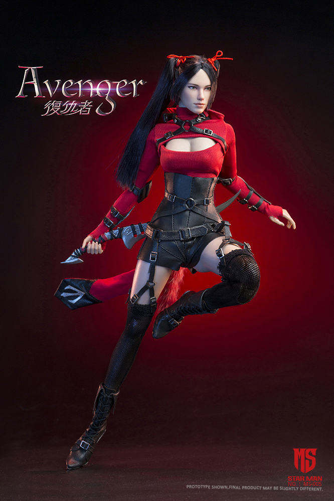 Star Man - NEW PRODUCT: STAR MAN: 1/6 Female Avengers AVENGER Movable (MS-005) (not what you think) 17500210