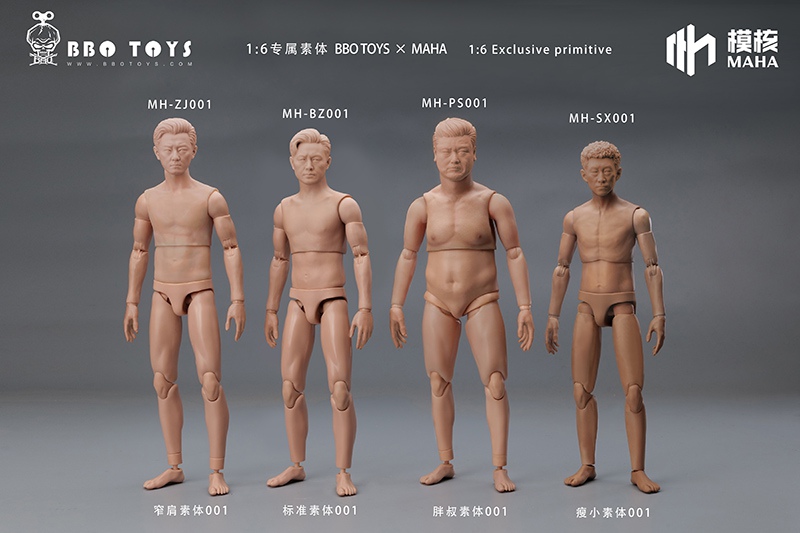 NEW PRODUCT: BBOToys: 1/6 A Qiang 12-inch action figure with suit (new body type) 17501610