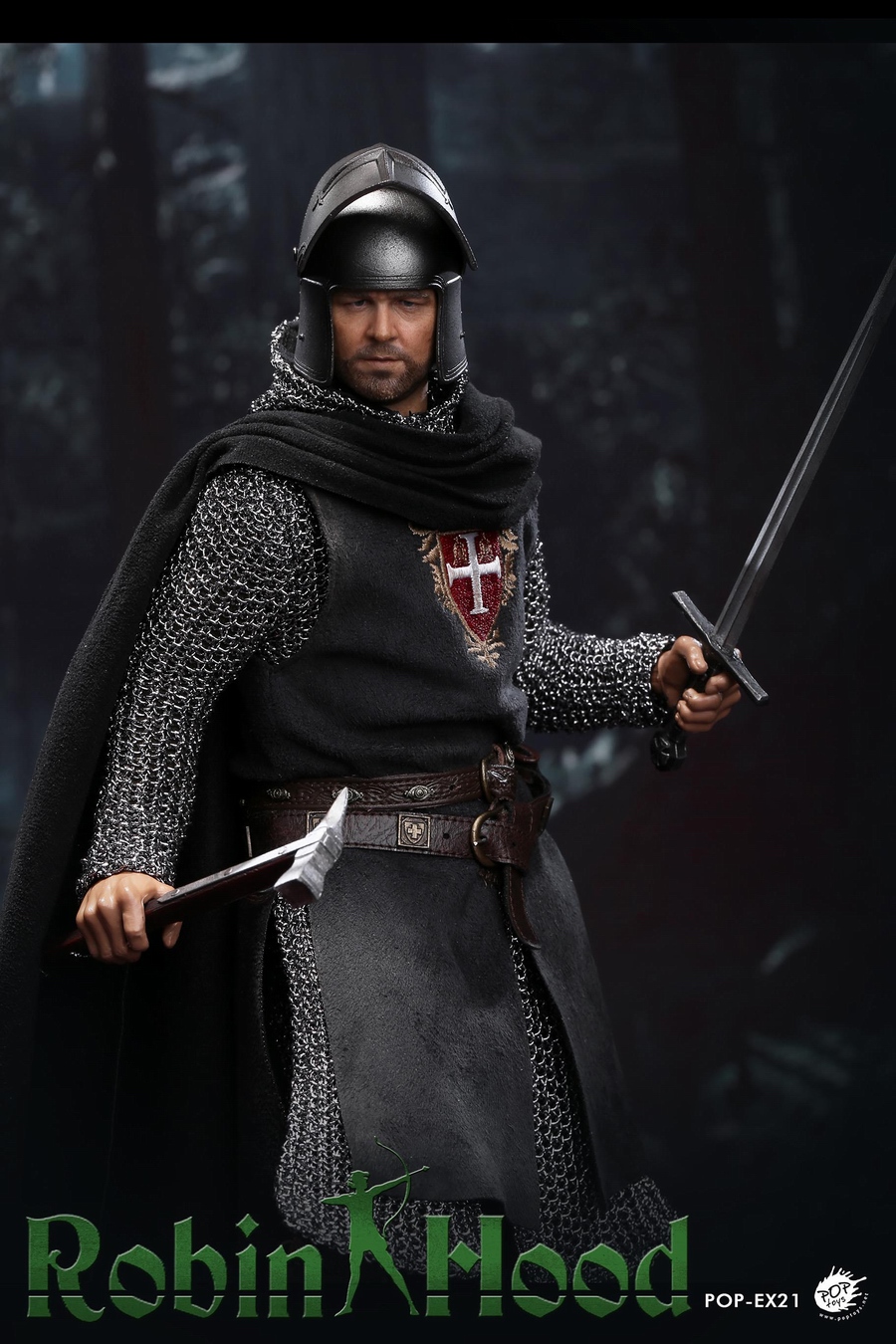 male - NEW PRODUCT: POPTOYS [WF2019 Shanghai Conference Edition]: 1/6 Chivalrous Robin Hood POP-EX-21 17542210