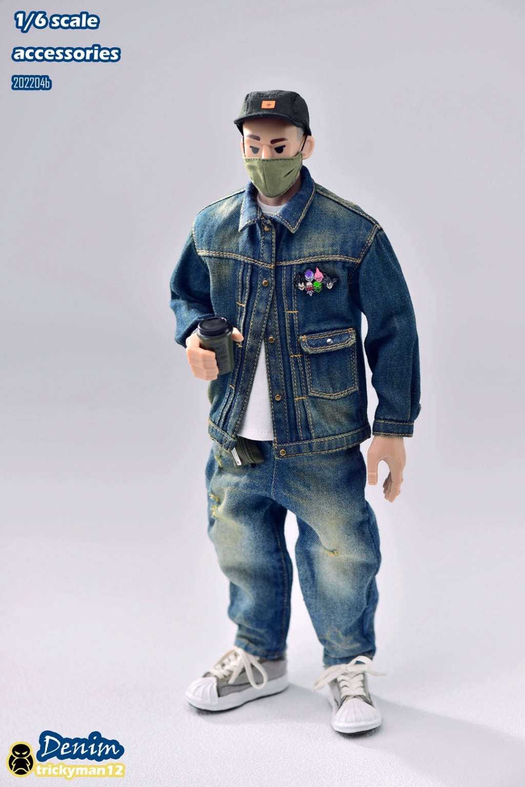 accessory - NEW PRODUCT: Trickyman12: 1/6 Denim Clothing Set [A/B Style] 17552311