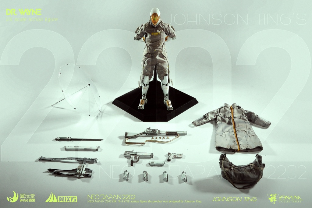 NEW PRODUCT: Wing Play Hall & Zen Punk & Wing Power: 1/6 Chen Xingyu "NEO JAPAN 2202" Series - Doctor Wayne 17555110