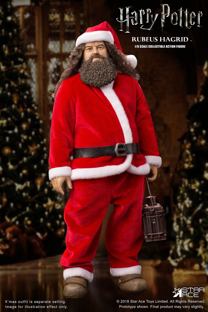 christmas - NEW PRODUCT: StarAce Toys: 1/6 Harry Potter - Rubeus Hagrid / Ruber Hager 2.0 Christmas Edition (#XM0006) 17582910