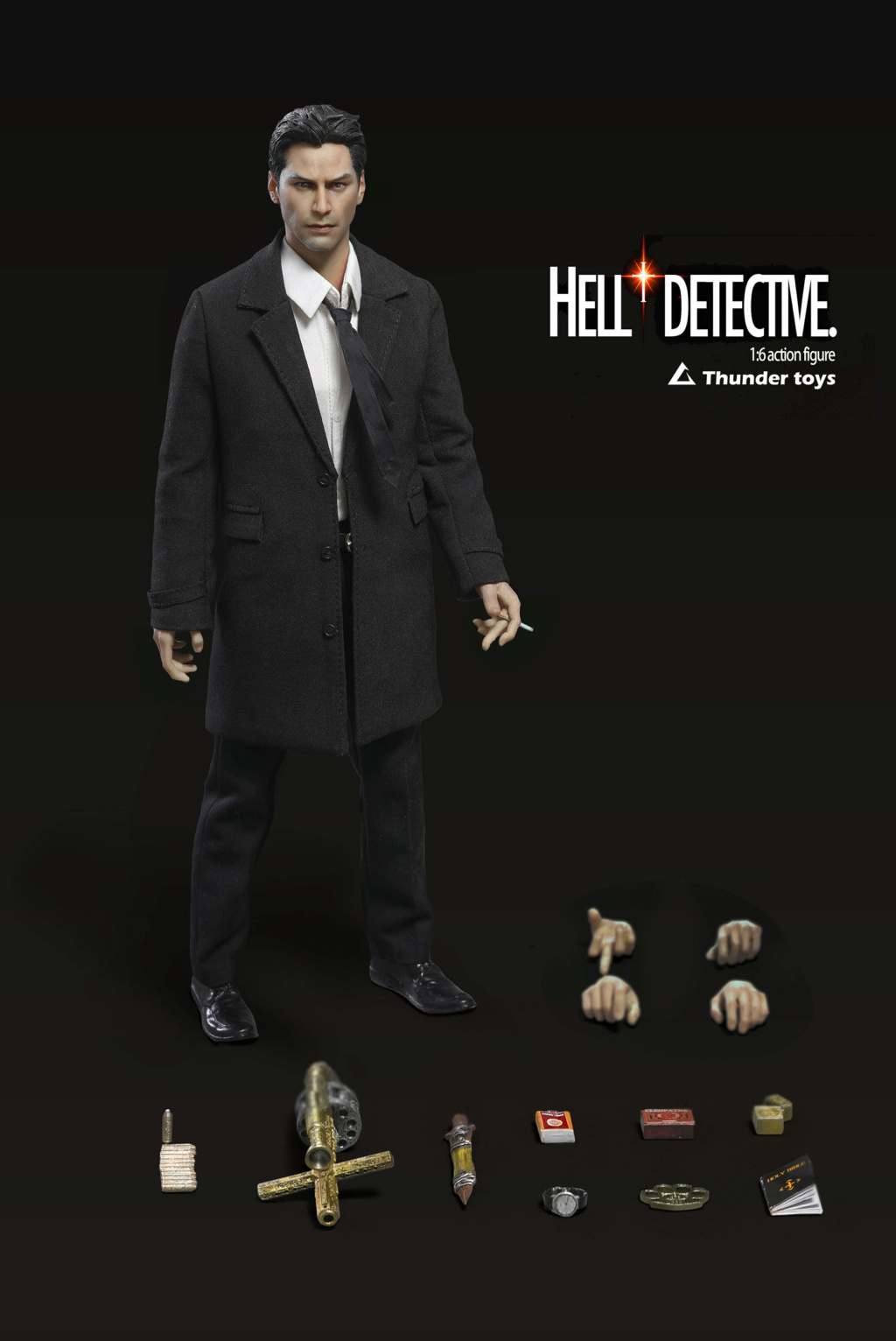 TD2020A - NEW PRODUCT: ThunderToys: 1/6 Hell Detective Action Figure TW012 (2 editions) 17594210