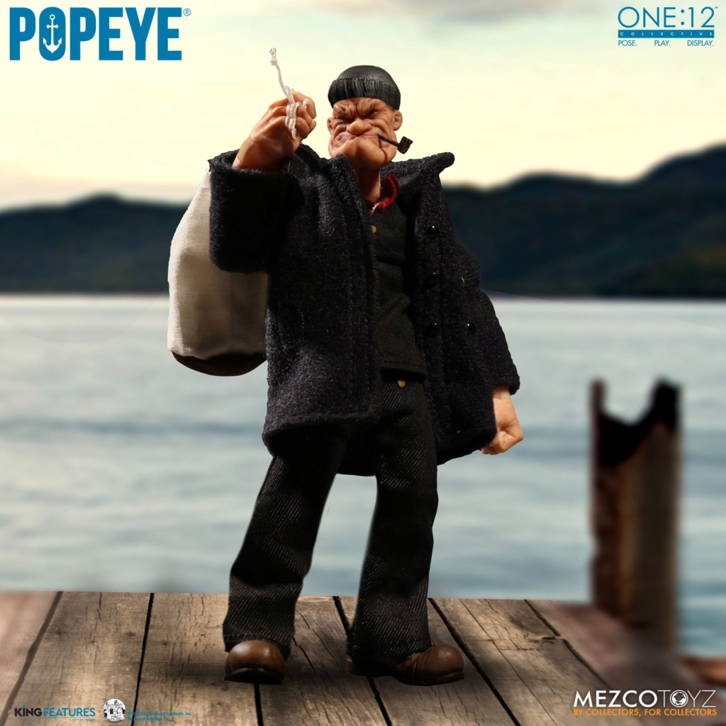 Mezco One:12 Collective Popeye Review (mostly prototype photos, and pics by others) 1760