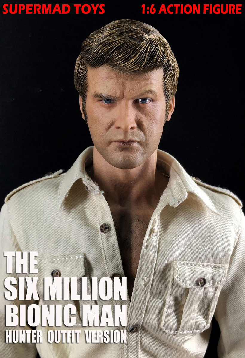 male - NEW PRODUCT: Supermad Toys The Six Million Bionic Man 1:6 Figure (Hunter Outfit Version) 1798