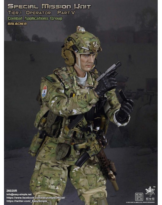 Breacher - NEW PRODUCT: Easy&Simple 26020R 1/6 Scale SMU Assault Team Breacher 18-52813