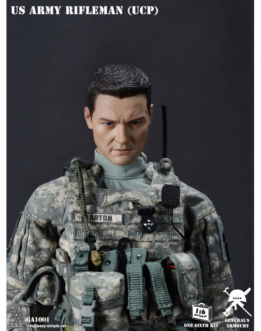 male - NEW PRODUCT: General's Armoury: GA1001 1/6 Scale US ARMY Rifleman (UCP) 18-52816