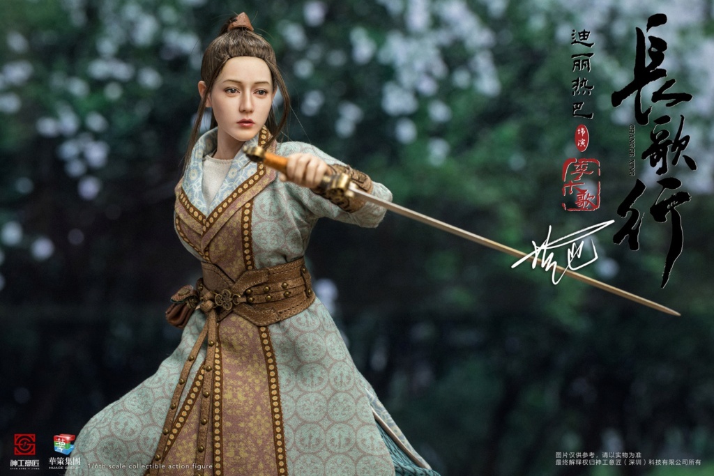 LiChangge - NEW PRODUCT: Genuine authorization Divine Craftsman: 1/6 "Long Song Line" - Li Changge (Played by Di Lieba) Hand-made Movable Soldier #SG001 18021610