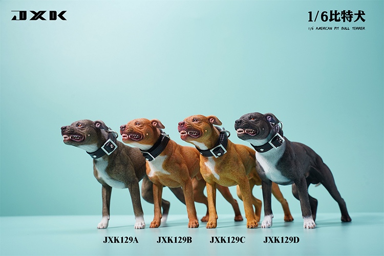 NEW PRODUCT: JXK Studio: 1/6 Pit Bull Terrier JXK129  18050710