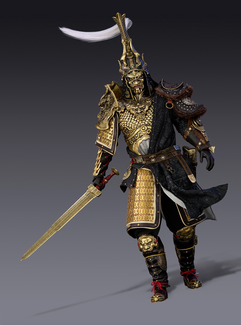 stylized - NEW PRODUCT: NetEase Games & 303TOYS: 1/6 Eternal Calamity-Wuwei Hou Yueshan [Alloy Standard Edition/Pure Copper Deluxe Edition] NB001/002 18075110