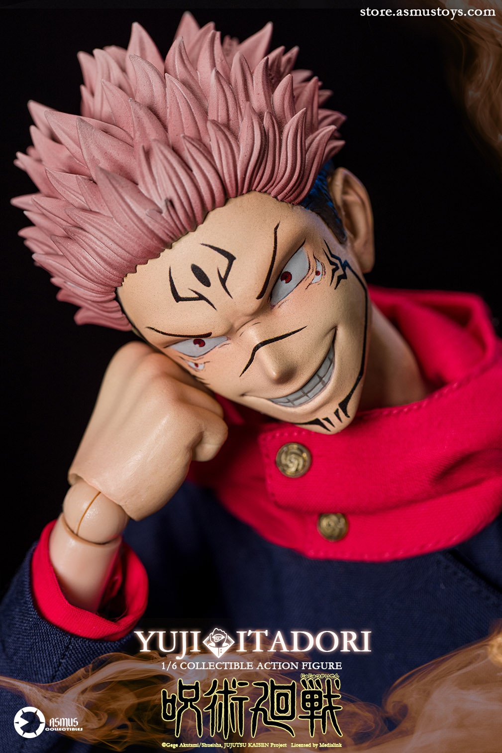 Stylized - NEW PRODUCT: Asmus Collectibles: JJKS02A 1/6 Scale Jujutsu Kaisen - YUJI ITADORI 18080810