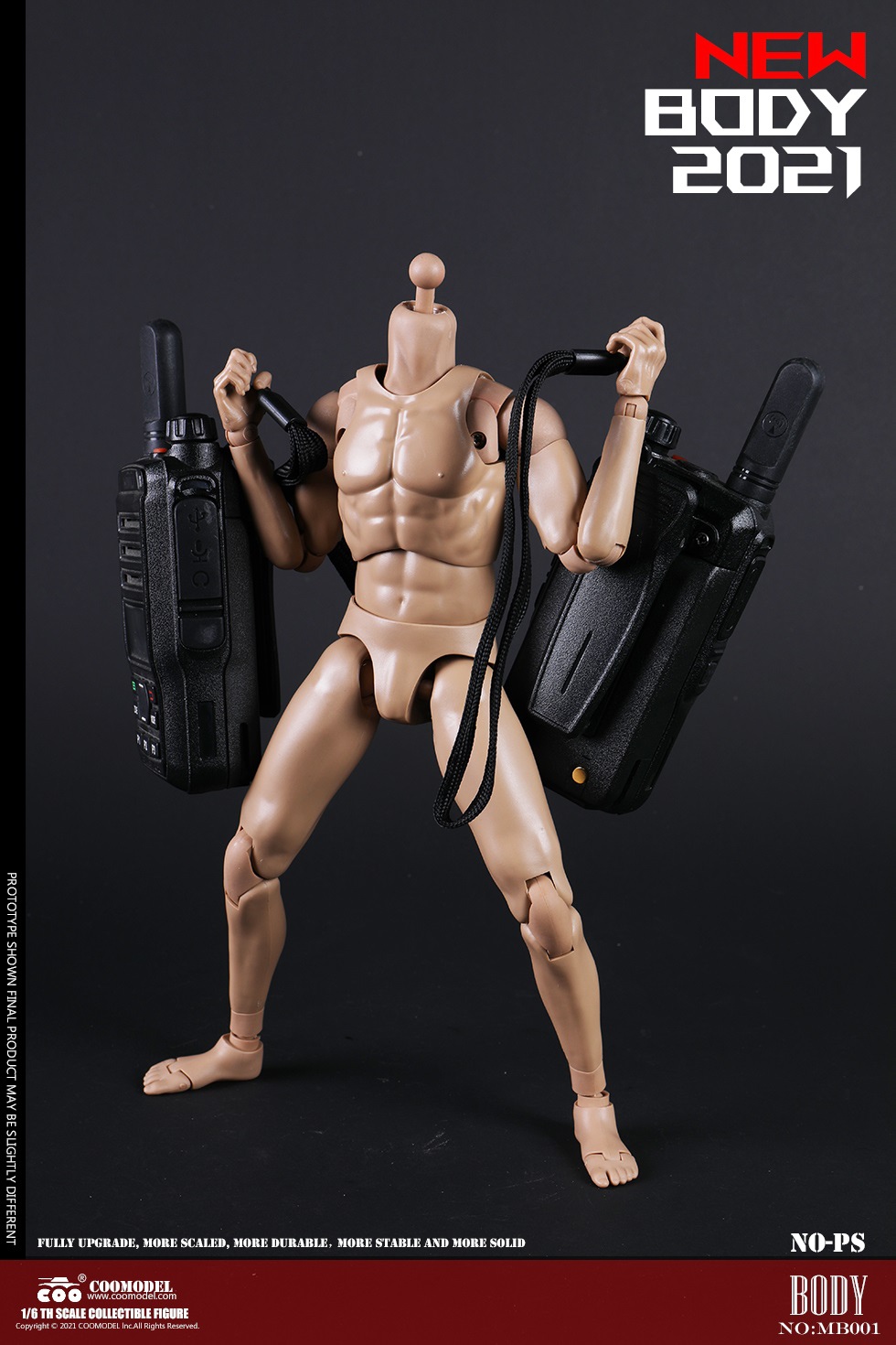 accessory - NEW PRODUCT: COOMODEL: 1/6 MB001 standard male body, MB002 tall male body, MB003 muscle male body, MB004 tall muscle body 18091712