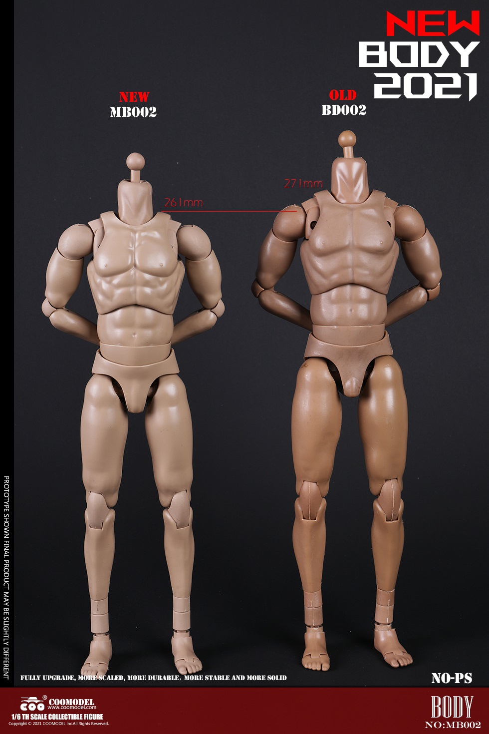 Coomodel - NEW PRODUCT: COOMODEL: 1/6 MB001 standard male body, MB002 tall male body, MB003 muscle male body, MB004 tall muscle body 18093710