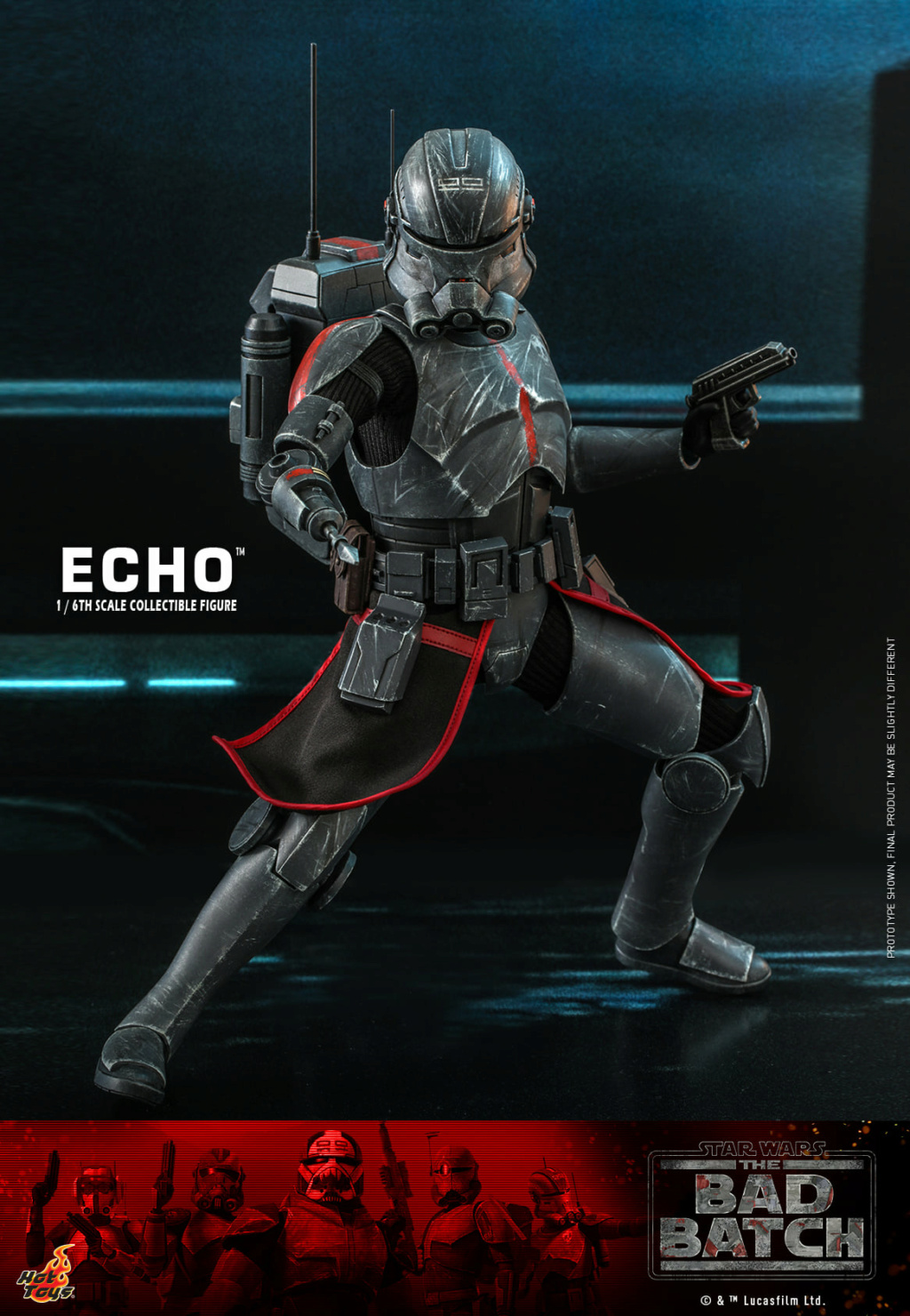 AnimatedSeries - NEW PRODUCT: HOT TOYS: Star Wars: The Clone Wars: The Bad Batch™ - 1/6th scale Echo™ Collectible Figure 18096510