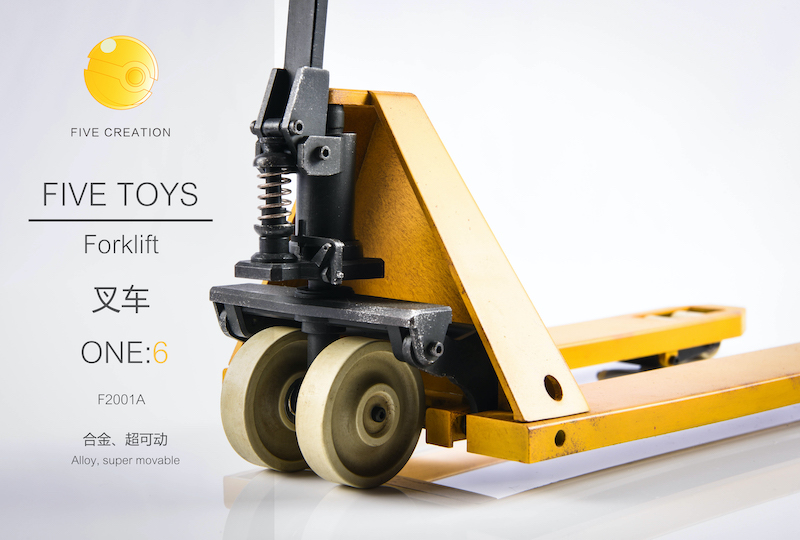pallets - NEW PRODUCT: FIVE TOYS: 1/6 Metal Movable Pallet-Jack & Carton Scene Accessories 18102612