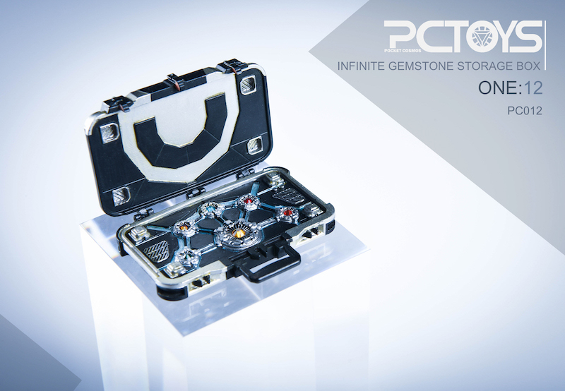 PCToys - NEW PRODUCT: PCTOYS: Gemstone suitcase 1/6 ratio can be illuminated (#PC011) & 1/12 ratio (#PC012) no light 18124110