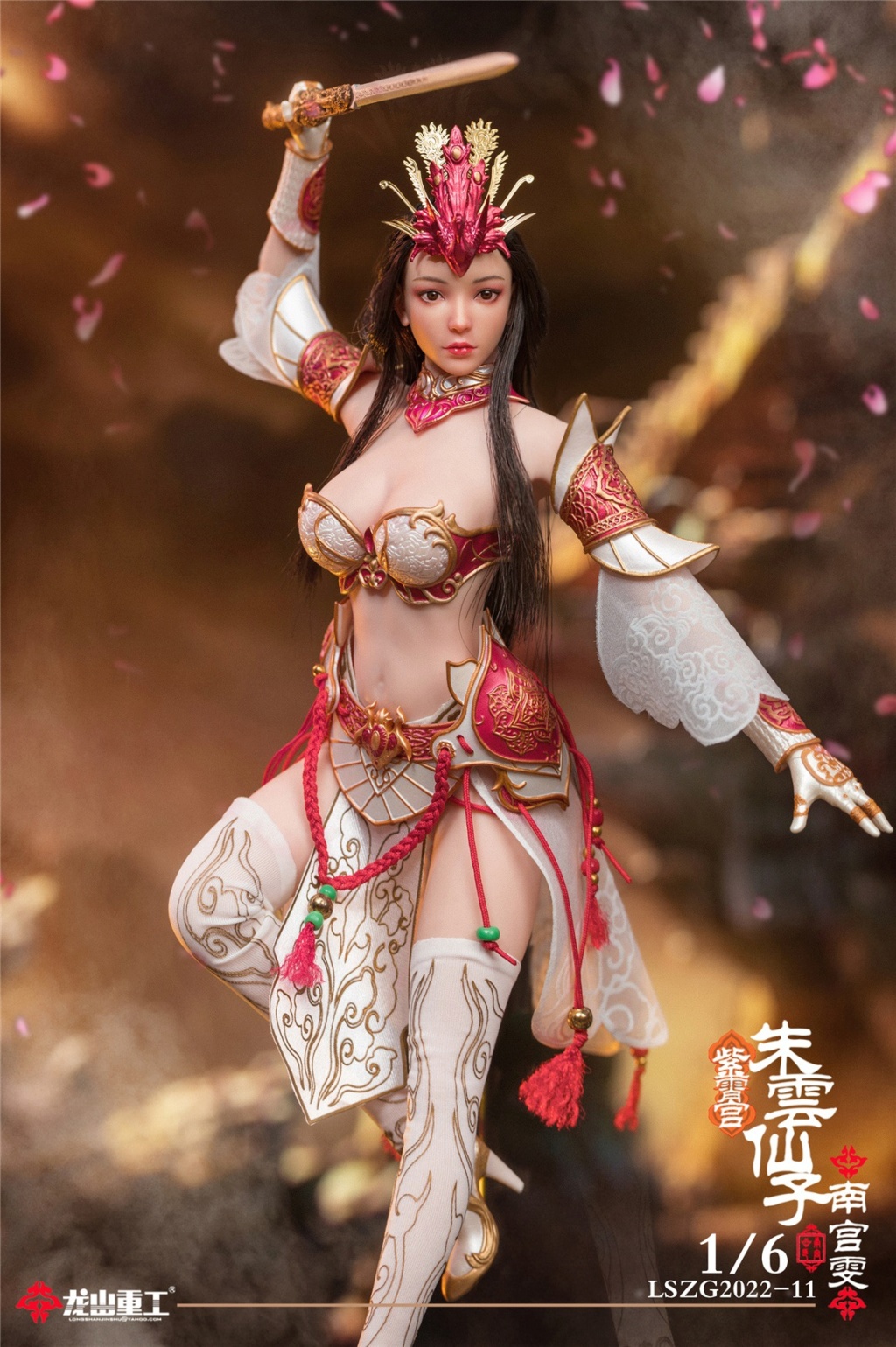 female - NEW PRODUCT: Longshan Heavy Industry: 1/6 Zixia Palace - Fairy Zhu Yun (Nangong Wen) Action Figure LSZG2022-11 18163610