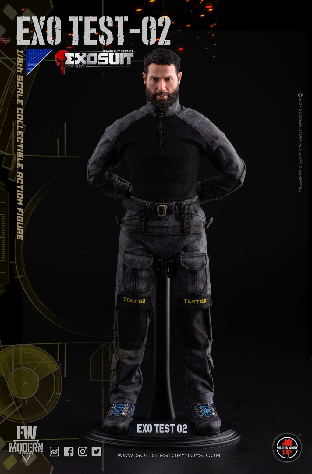 ExoskeletonArmor - NEW PRODUCT: Soldier Story: 1/6 Futuristic Series - Single Soldier Exoskeleton Armor suit "Prototype-02" action figure #SS125 18191510