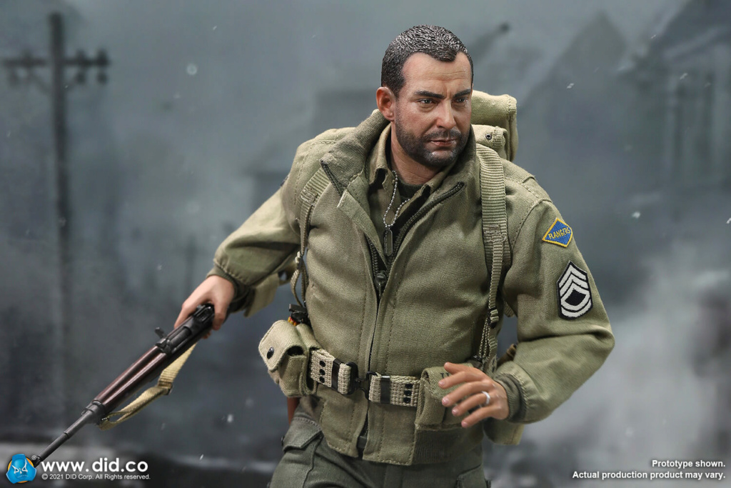 NEW PRODUCT: DiD: 1/6 scale A80150  WWII US 2nd Ranger Battalion Series 5 – Sergeant Horvath 18206