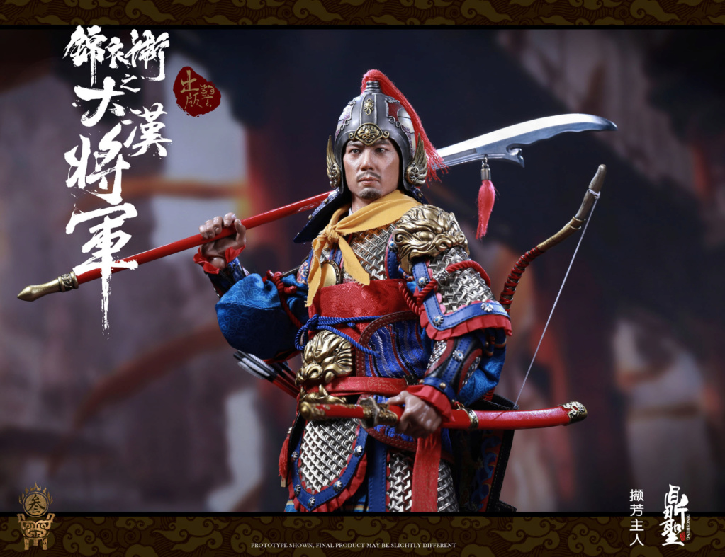 Chinese - NEW PRODUCT: Ding Sheng Mo to play: 1/6 Out of the police into the big Han general (pure copper handmade mountain Wenjia) - gold armor version / silver armor version / dragon screen suit 18341810